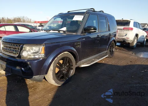 2016 Land Rover Lr4 из США, поврежденный, VIN SALAG2V64GA802797